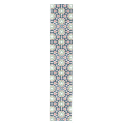 Verdant Garden Tile Pattern Medium Tafelloper (Voorkant)