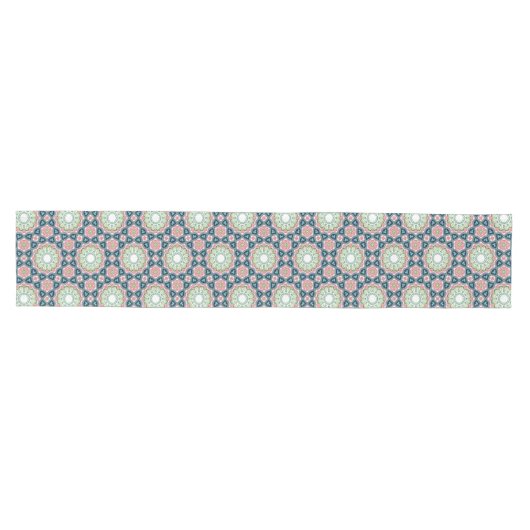 Verdant Garden Tile Pattern Medium Tafelloper (Horizontaal)