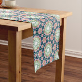 Verdant Garden Tile Pattern Medium Tafelloper (Voorbeeld)