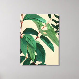 Verdant Glow Canvas Afdruk
