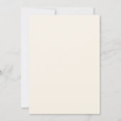 Verdant Green Floral Wedding Kaart (Achterkant)