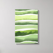 Verdant Harmony Stretched Canvas Print (Voorkant)