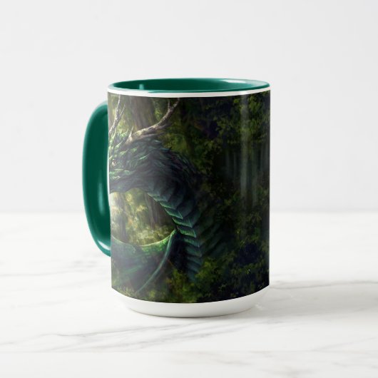 Verdant heiligdom Mok (Voorkant links)