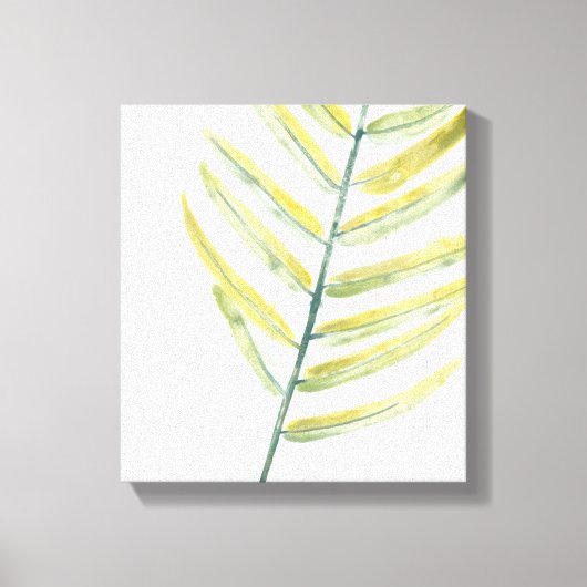 Verdant Impressions VII Canvas Afdruk (Voorkant)