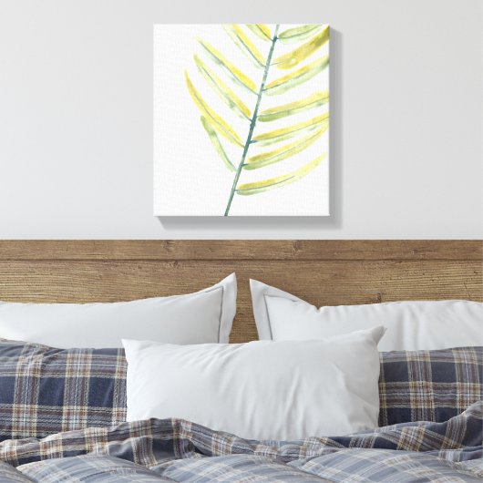 Verdant Impressions VII Canvas Afdruk (Insitu (Slaapkamer))