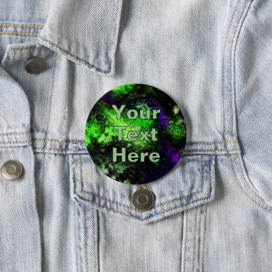 Verdant Paars Ronde Button 7,6 Cm (In situ)