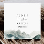 Verdant Peaks Misty Forest Botanical Paper Coaster Kartonnen Onderzetters<br><div class="desc">Since you're designing for Zazzle, these paper coasters are a fantastic, budget-friendly option for weddings or large events. I've tailored this description to highlight their versatility and high-quality matte finish while keeping that "Verdant Peaks" atmosphere. Verdant Peaks | Misty Forest Botanical Paper Coaster Elevate your next gathering with the atmospheric...</div>