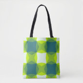 Verdant Prism Array Tote Bag (Voorkant)