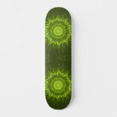 Verdant Pulse – The Bloom of Energy Persoonlijk Skateboard (Voorkant)
