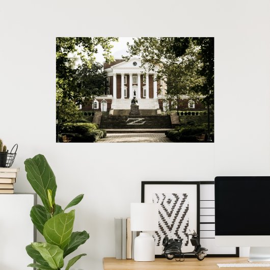 Verdant Rotunda Poster (Thuiskantoor)