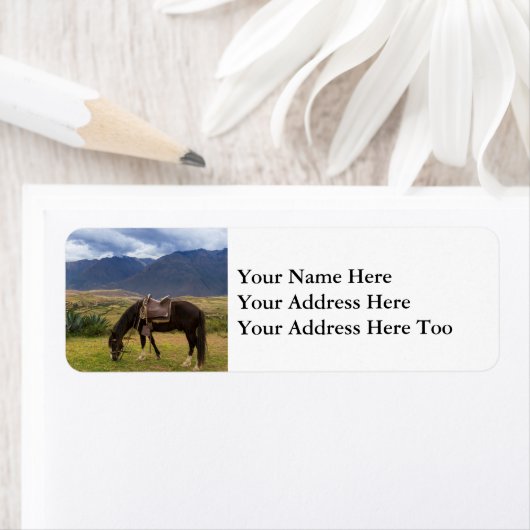 Verdant Sacred Valley Horse II Etiket (Insitu)