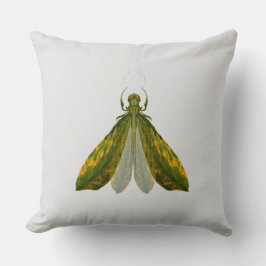 Verdant Sentinel – Surreal Nature Form Kussen