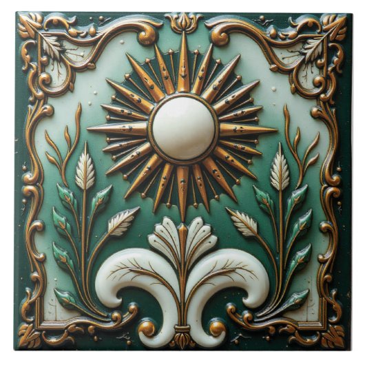 Verdant Solstice Tegeltje (Voorkant)
