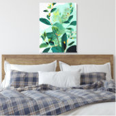 Verdant tapijt canvas afdruk (Insitu (Slaapkamer))