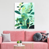 Verdant tapijt canvas afdruk (Insitu (Woonkamer))