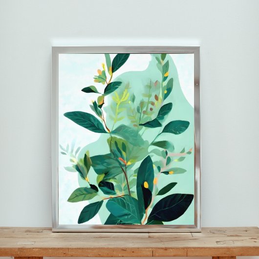 Verdant tapijt foto afdruk