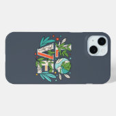 🌿 Verdant Visions: Eco Liefde Telefoonhoesje 🍃💚 Case-Mate iPhone Case (Achterkant (horizontaal))