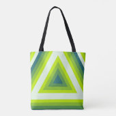 Verdant Vortex Tote Bag (Achterkant)