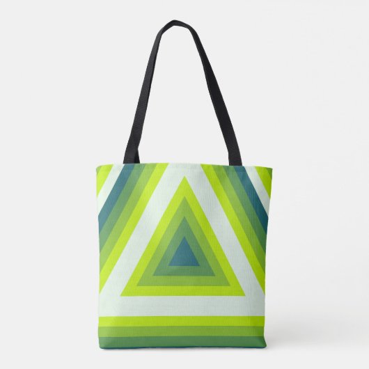 Verdant Vortex Tote Bag (Achterkant)
