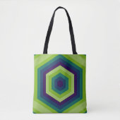 Verdant Vortex Tote Bag (Voorkant)