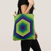 Verdant Vortex Tote Bag (Dichtbij)