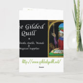 Verdant Wenskaart van de Maan van de Fee Kaart (Achterkant)