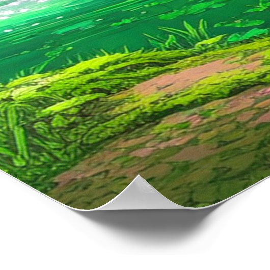 Verdant Wetlands Poster (Hoek)