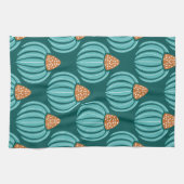 Verdant Whimsy Bud- Blauw Theedoek (Horizontaal)