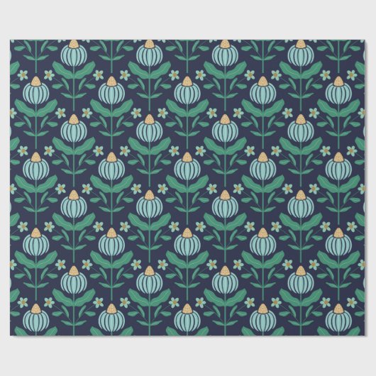 Verdant Whimsy Cadeaupapier (Vlak)