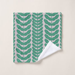 Verdant Whimsy Pink Bad Handdoek
