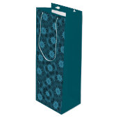 Verdante Serenity. Wijn Cadeautas (Voorkant Gekanteld)