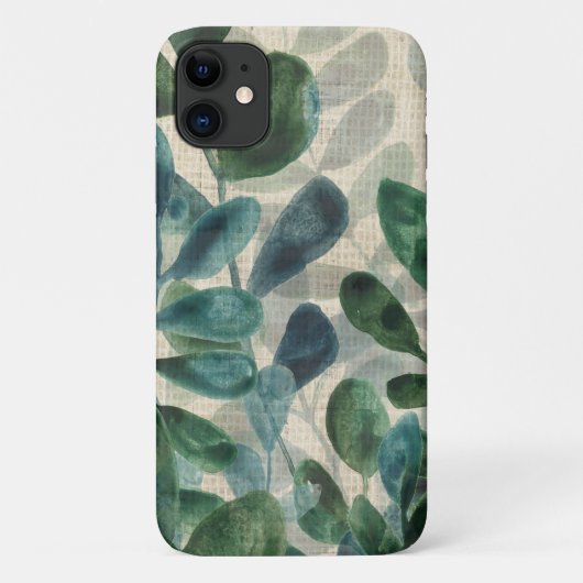 Verdante verfijning - Tropische bladeren Case-Mate iPhone Case (Achterkant)