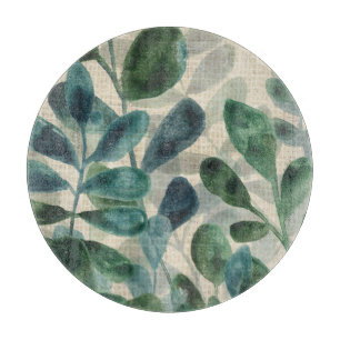 Verdante verfijning - Tropische bladeren Snijplank