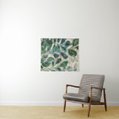 Verdante verfijning - Tropische bladeren Wandkleed (In Situ (horizontaal))