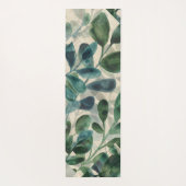 Verdante verfijning - Tropische bladeren Yogamat (Achterkant)