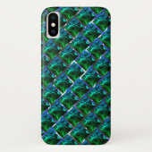 Verde esmeralda e curvas, sob-graad niquelada? Case-Mate iPhone case (Achterkant)
