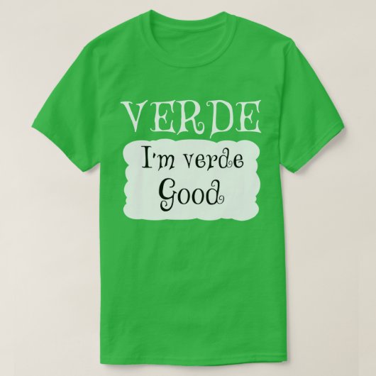 verde Hot Packet Halloween-kostuum T-shirt (Design voorkant)