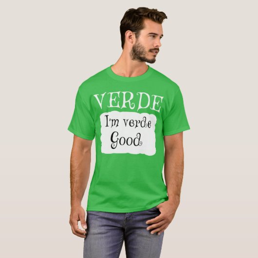 verde Hot Packet Halloween-kostuum T-shirt (Voorkant volledig)