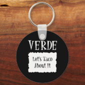 Verde - Hot Packet Halloween Taco Kostuum Sleutelhanger (Voorkant)