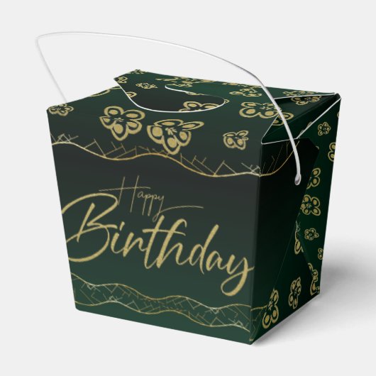 verde lindo para cumple con flores bedankdoosjes (Achterkant)