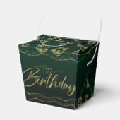 verde lindo para cumple con flores bedankdoosjes (Voorkant Zijde)