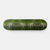 verde pistacho remolino persoonlijk skateboard (Horizontaal)