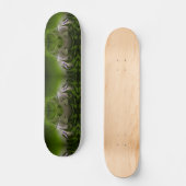 verde pistacho remolino persoonlijk skateboard (Voorkant)