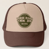 Verde River Arizona Kayaking Trucker Pet (Voorkant)