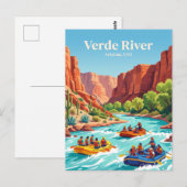 Verde rivier VS Briefkaart (Voorkant / Achterkant)
