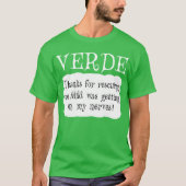 verde-saus t-shirt (Voorkant)