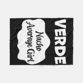 Verde Taco Sauce Costume Vrouwen Mannen Kinder Hal Fleece Deken (Voorkant (Horizontaal))