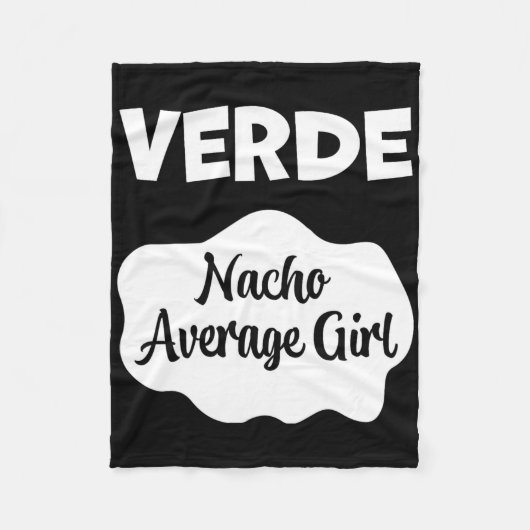 Verde Taco Sauce Costume Vrouwen Mannen Kinder Hal Fleece Deken (Voorkant)