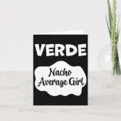 Verde Taco Sauce Costume Vrouwen Mannen Kinder Hal Kaart (Voorkant)