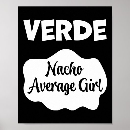 Verde Taco Sauce Costume Vrouwen Mannen Kinder Hal Poster (Voorkant)
